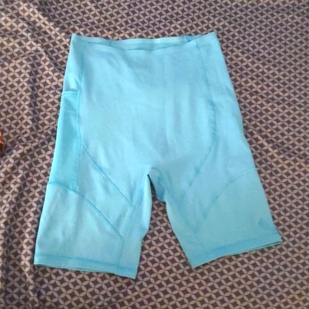 NWT Adidas Parley 🌍♻️☮️ Hi Waist Yo 4E Shorts Running Tights Love The Earth 😍